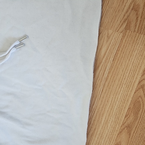 White cropped bluenotes hoodie - Picture 3 of 4